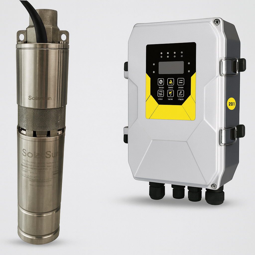 Bomba solar TierSun 1.5-80 con controladora DC