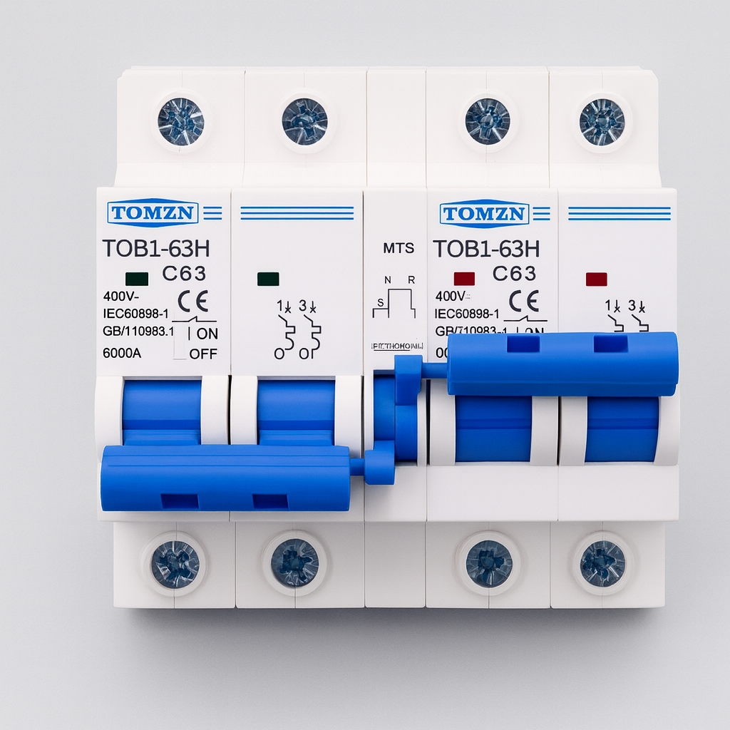 Interruptor térmico con enclavamiento doble
