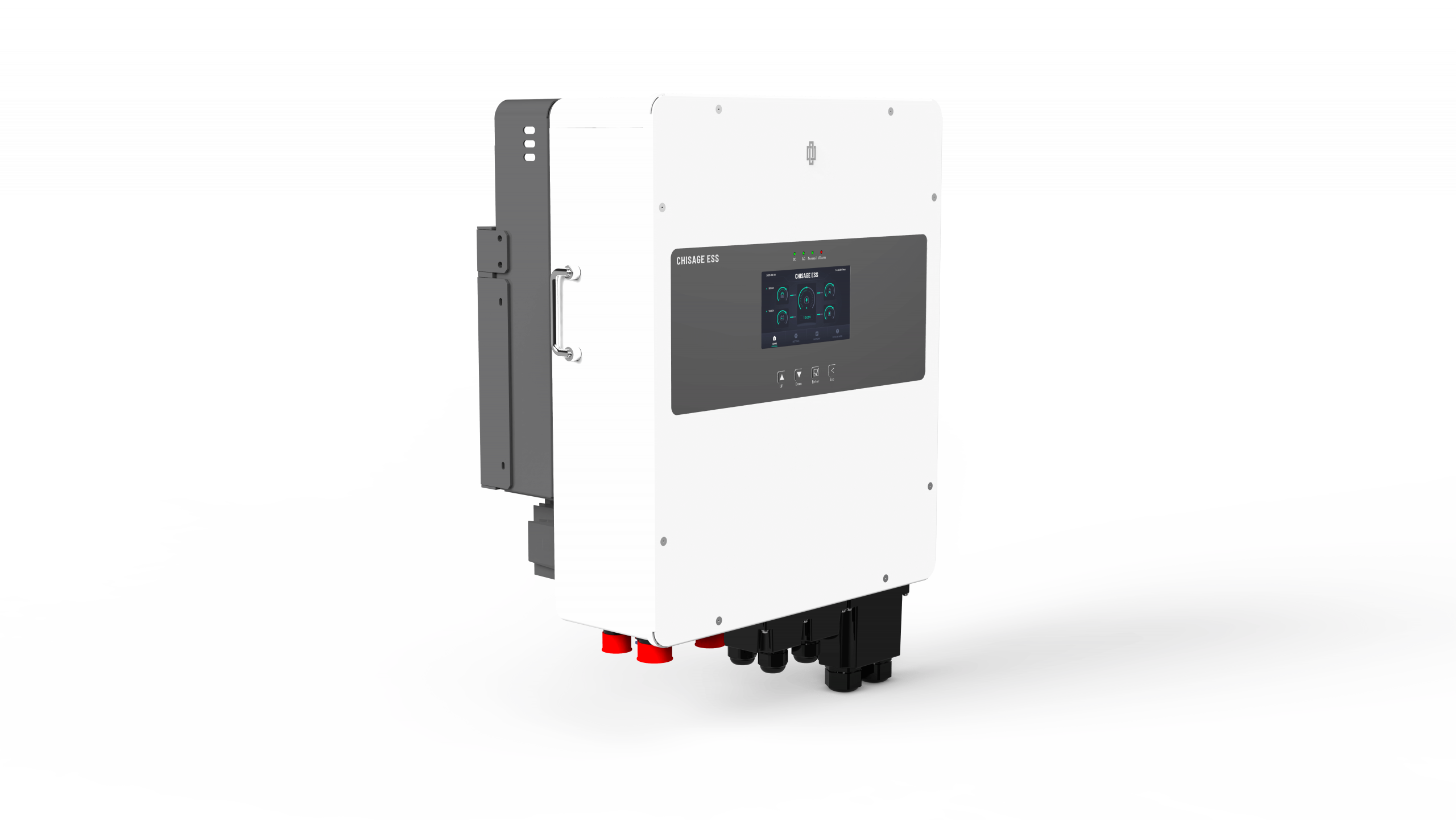 Inversor solar híbrido Chisage trifásico 14kW 48V 800V 280A WIFI